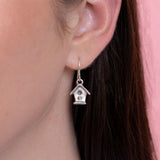 Birdhouse Earrings