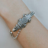 Pet Alligator Bangle Bracelet