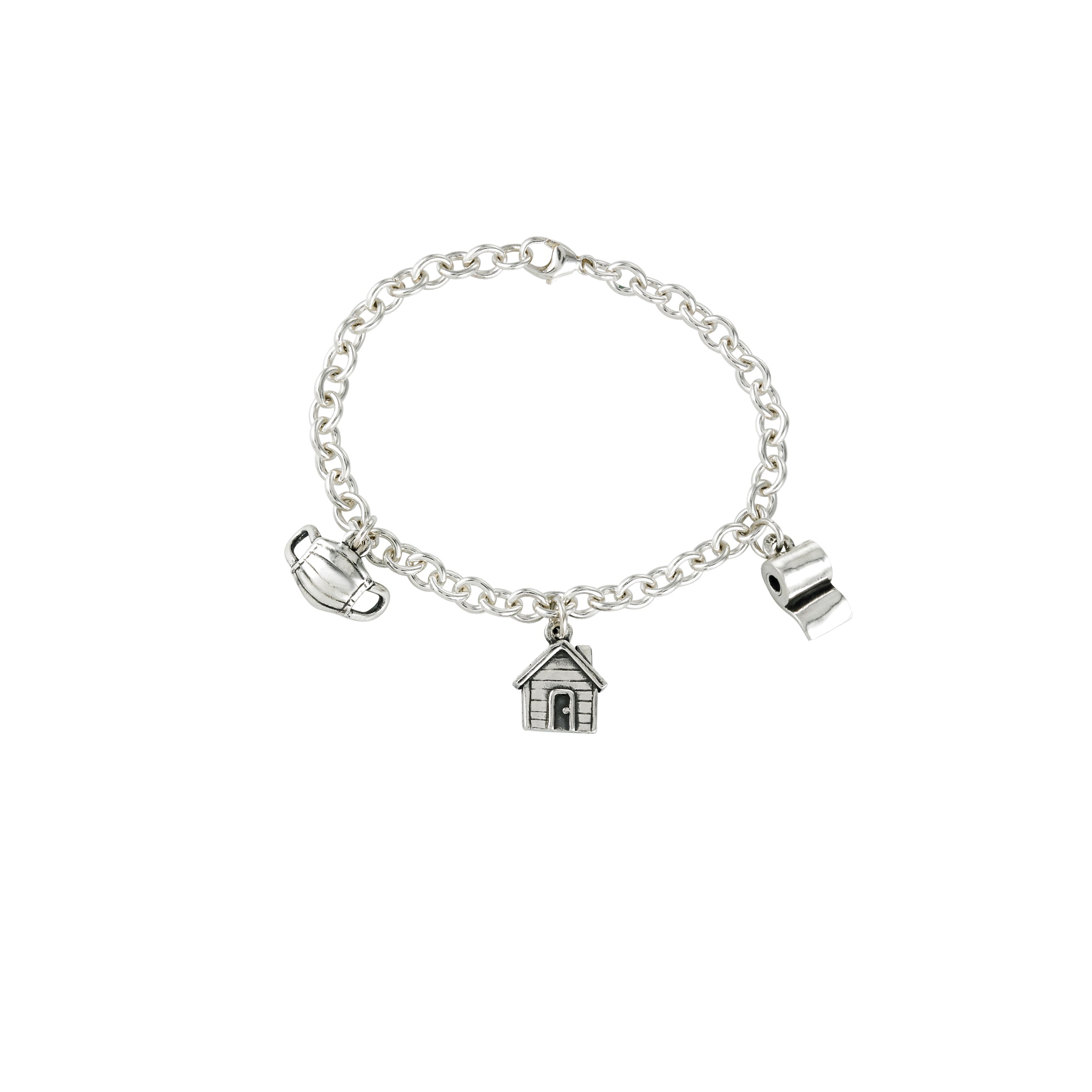 Quarantine Kit Three Charm Bracelet