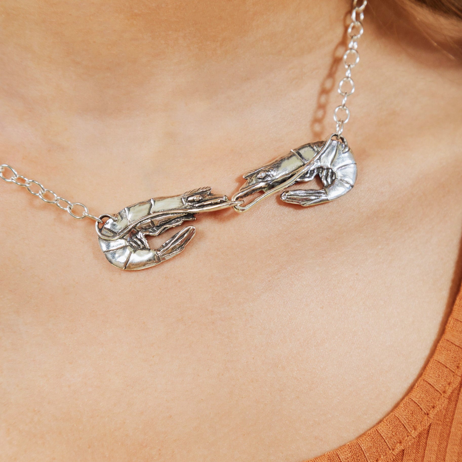Shrimp Boil Necklace