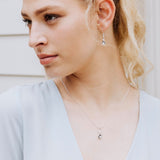 Calla Lily Pearl Earrings