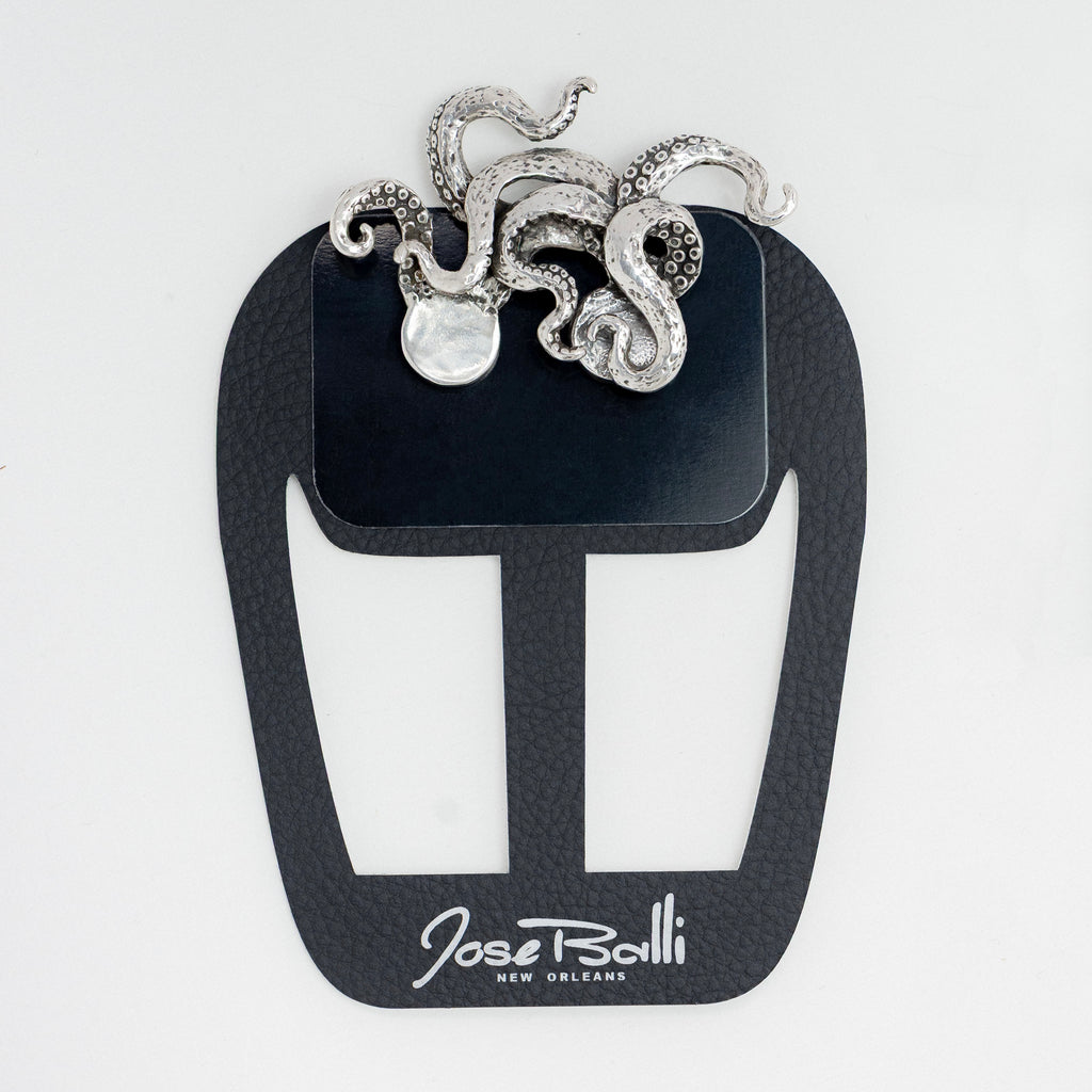 Sterling Silver Kraken Pocket Square™