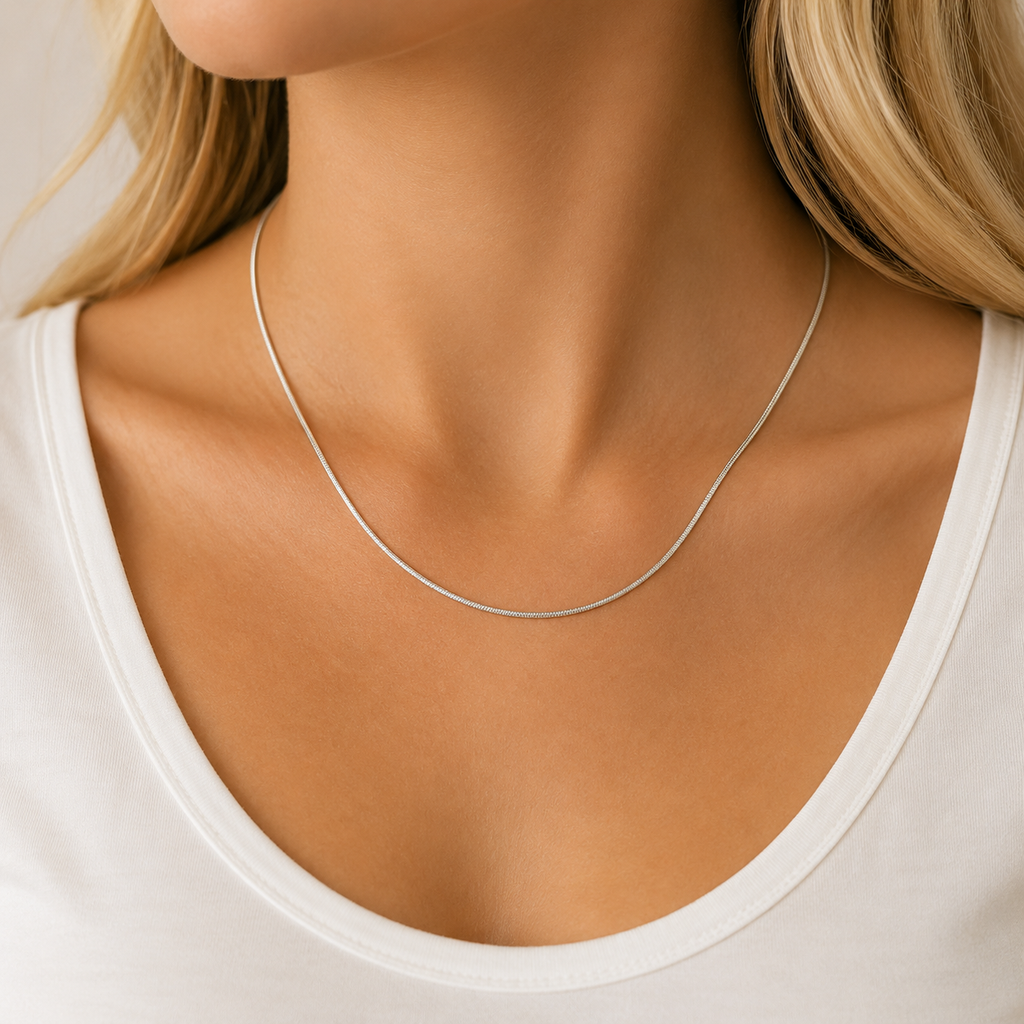 Sterling Silver Snake Chain