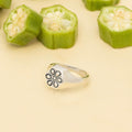 Okra Signet Ring
