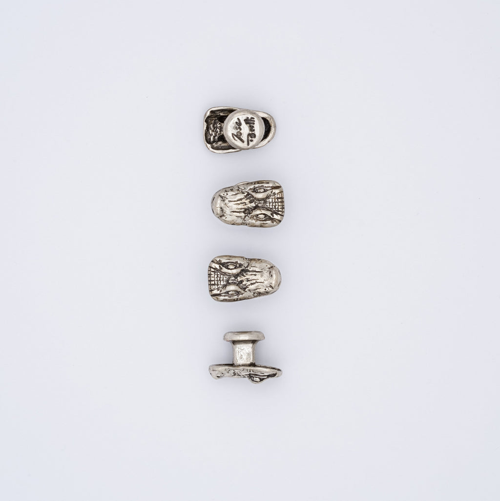 Alligator Tuxedo Studs