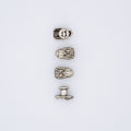 Alligator Tuxedo Studs