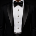 Alligator Tuxedo Studs
