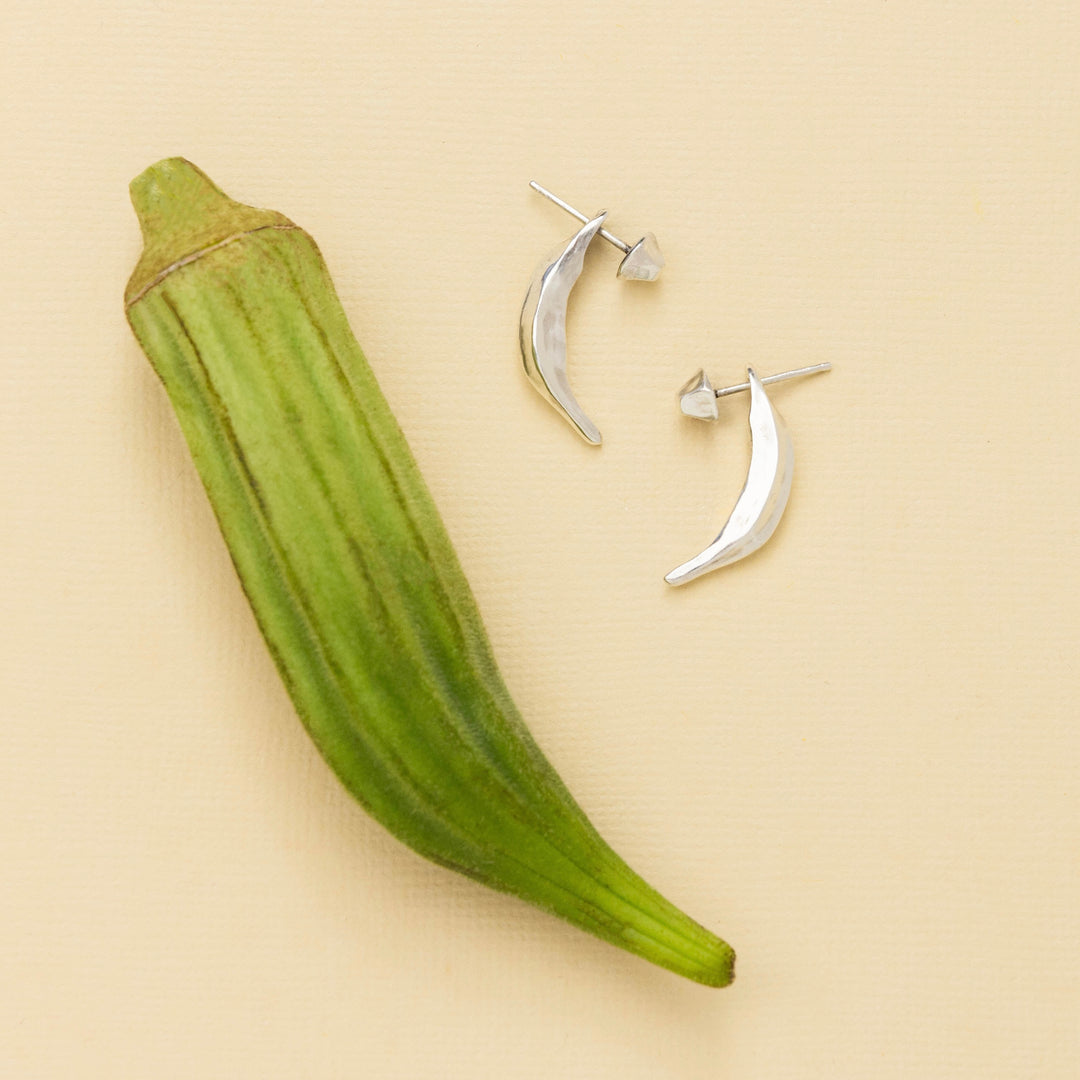 Okra Spike Earrings