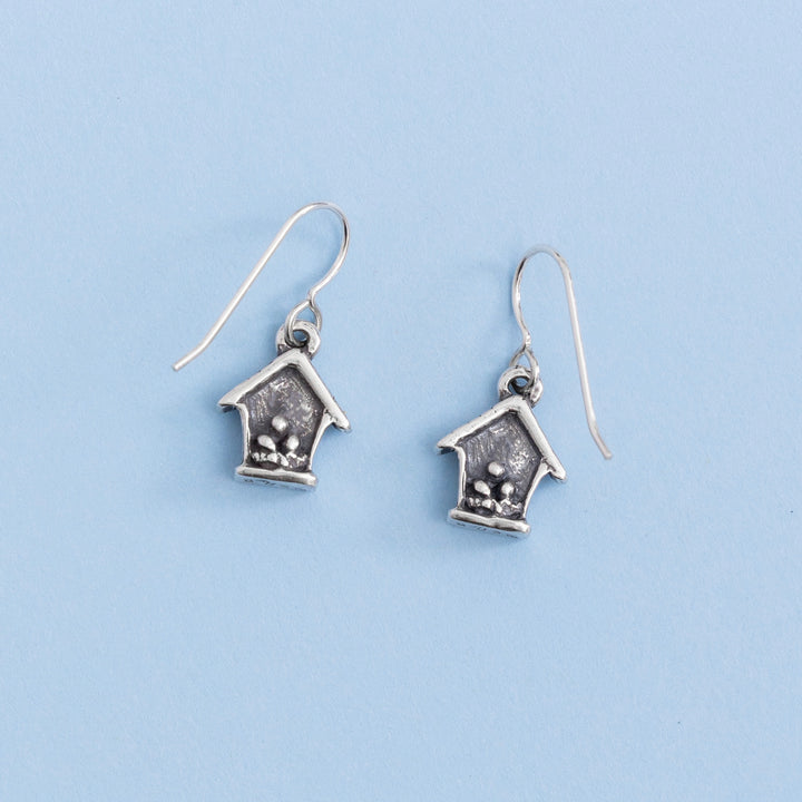 Birdhouse Earrings