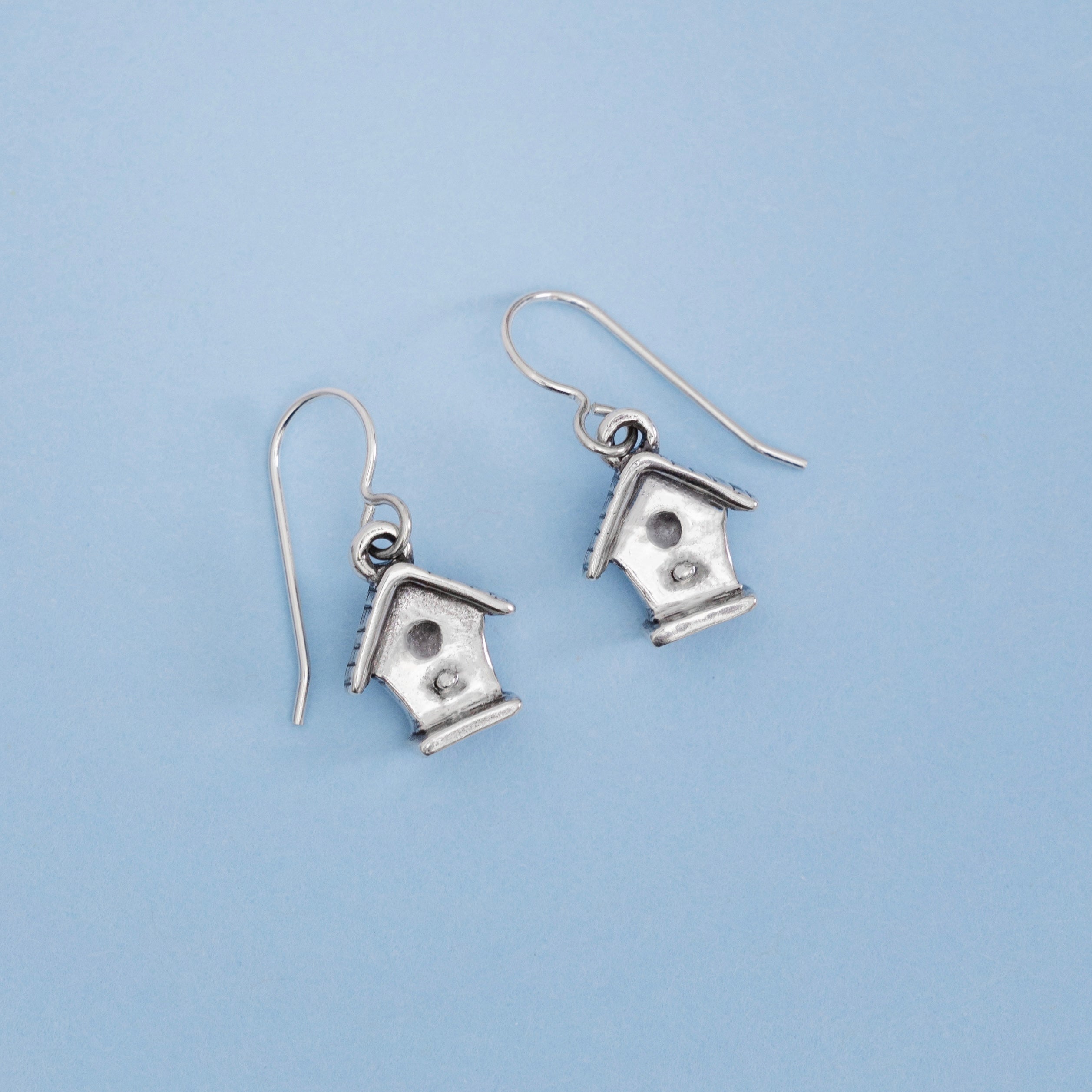 Birdhouse Earrings