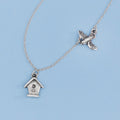 Birdhouse Necklace