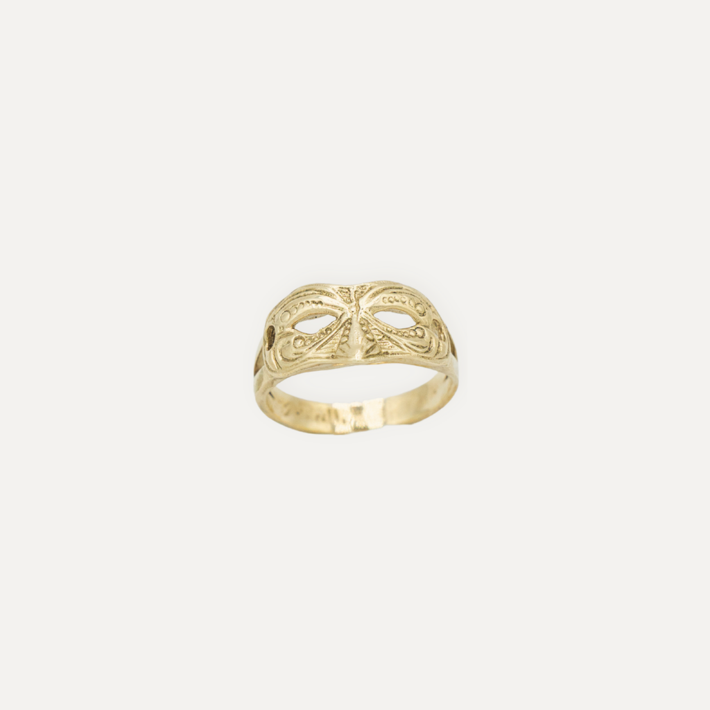 Mardi Gras Mask Ring