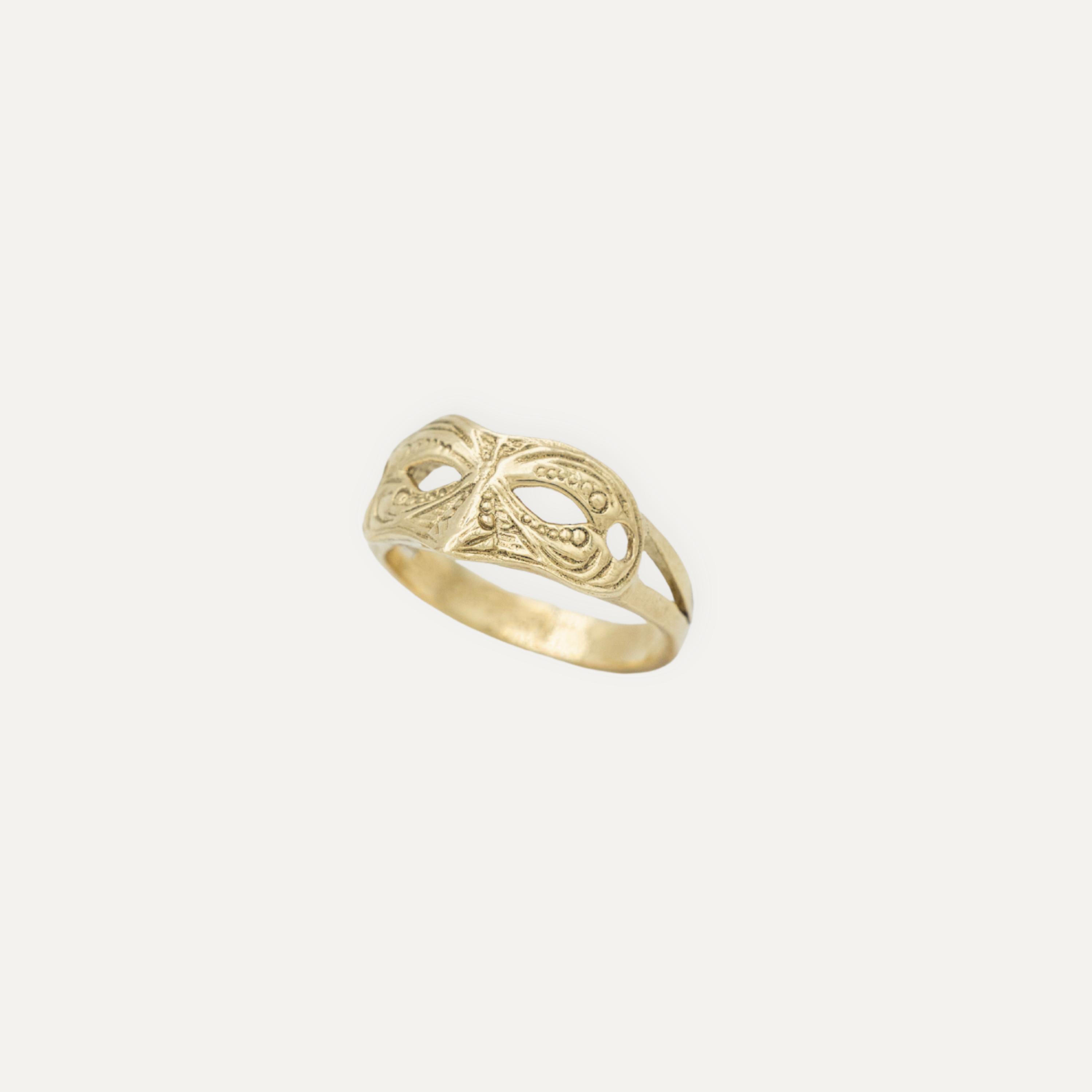 Mardi Gras Mask Ring