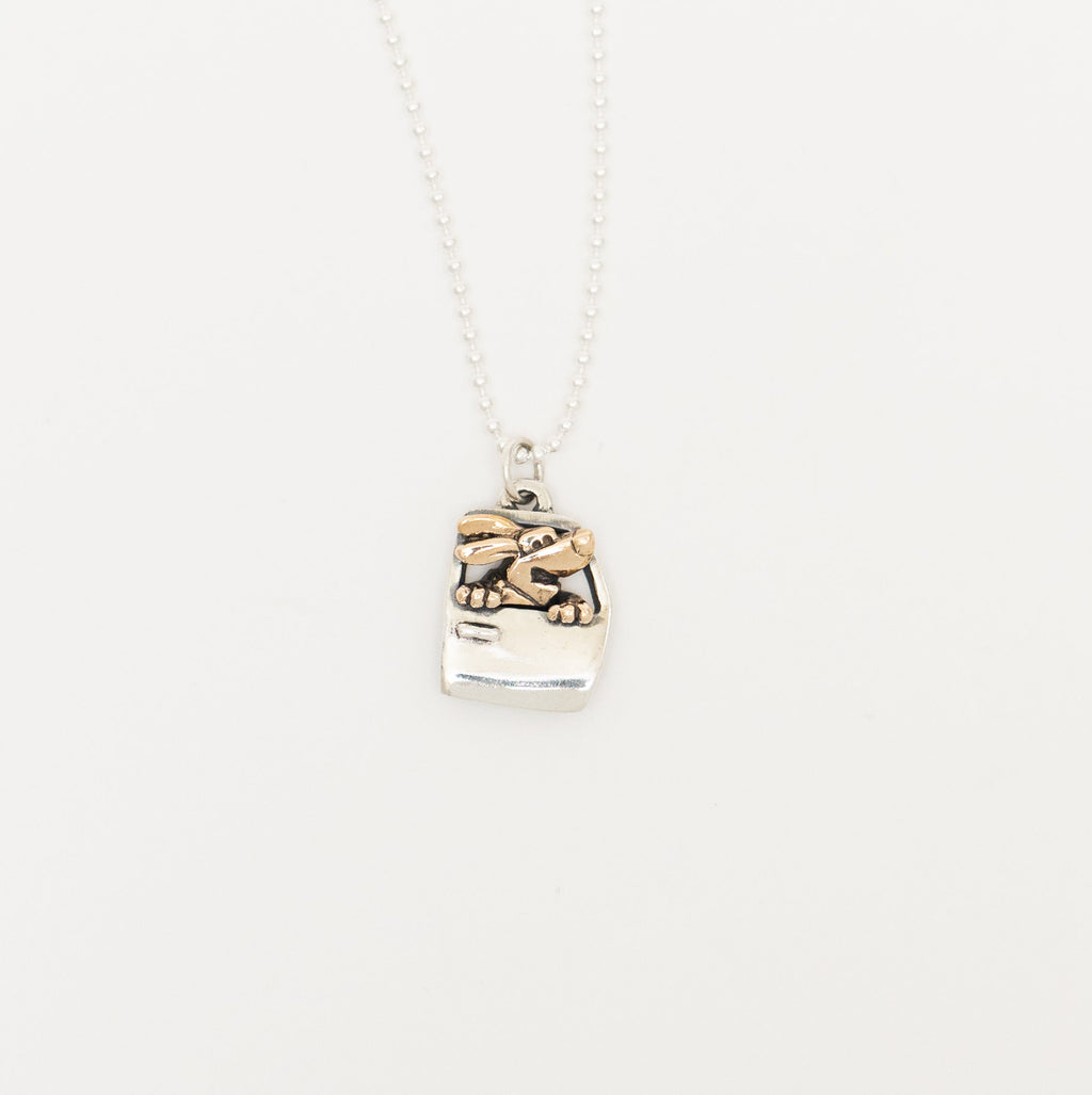 Car Ride Dog Pendant