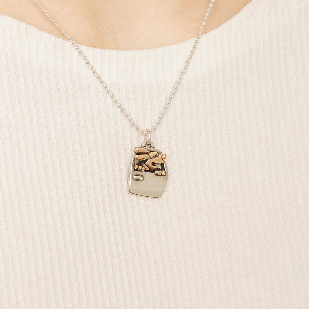 Car Ride Dog Pendant