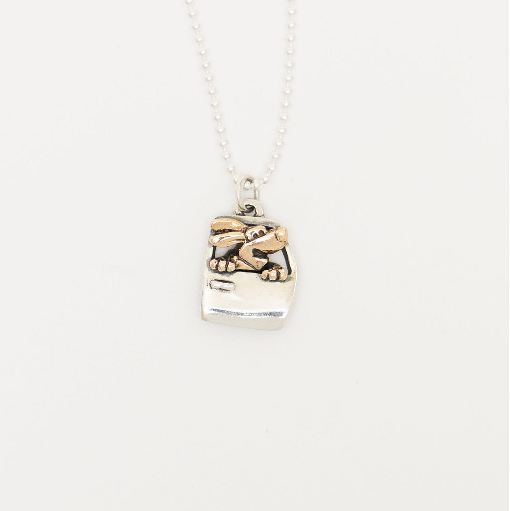 Car Ride Dog Pendant