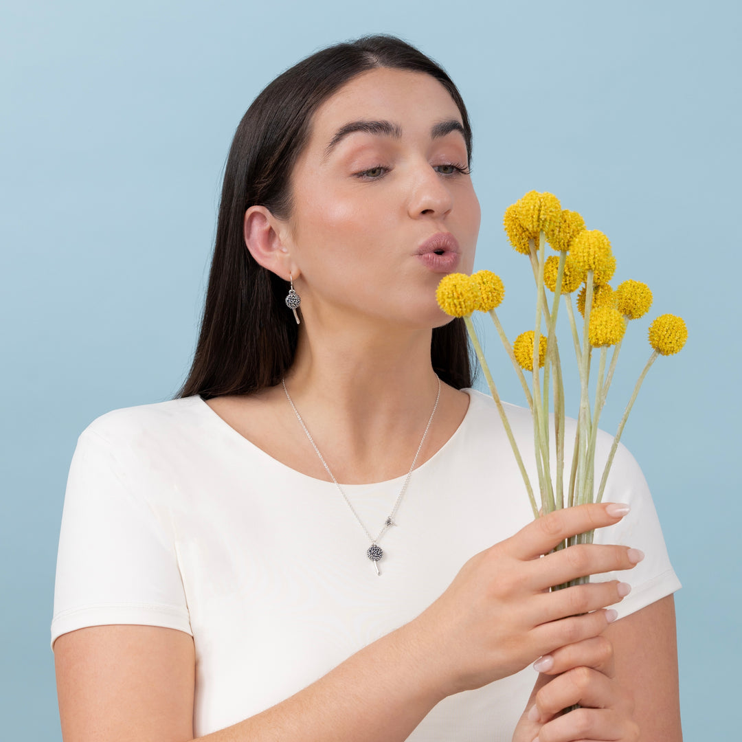 Dandelion Necklace