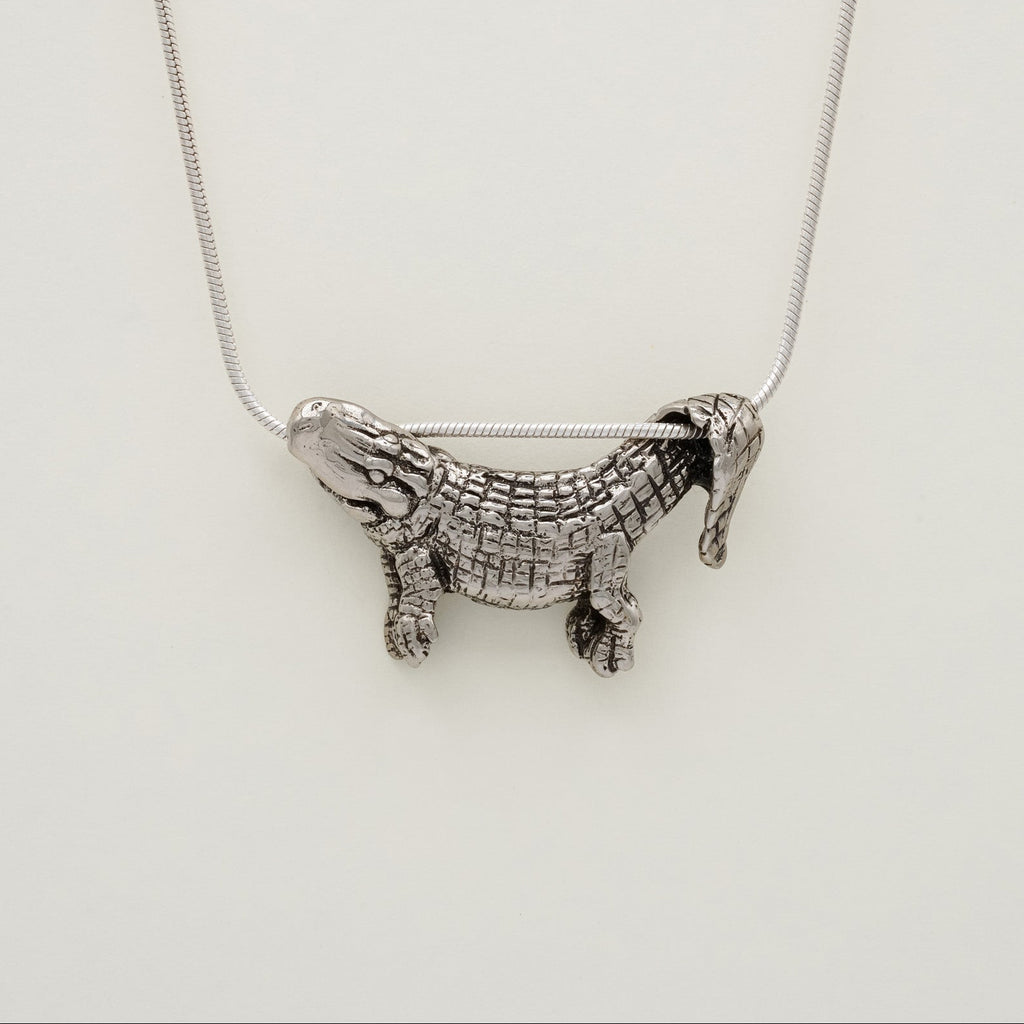 Dangling Alligator Pendant