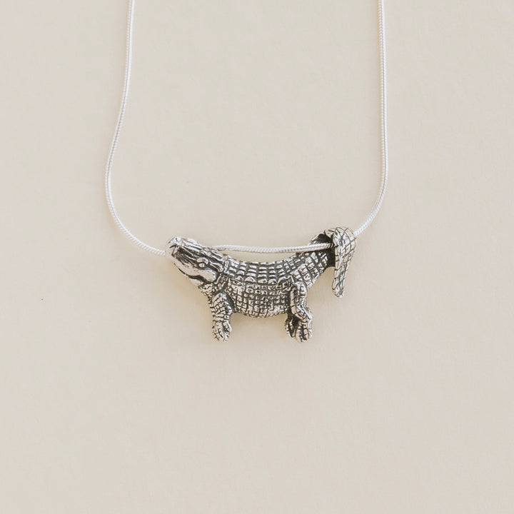 Dangling Alligator Pendant