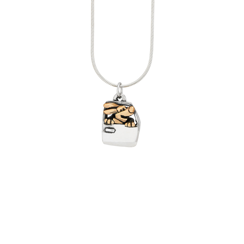 Car Ride Dog Pendant