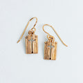 Gates of Heaven Cross Earrings