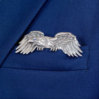 Eagle Sapphire Eye Pocket Square™