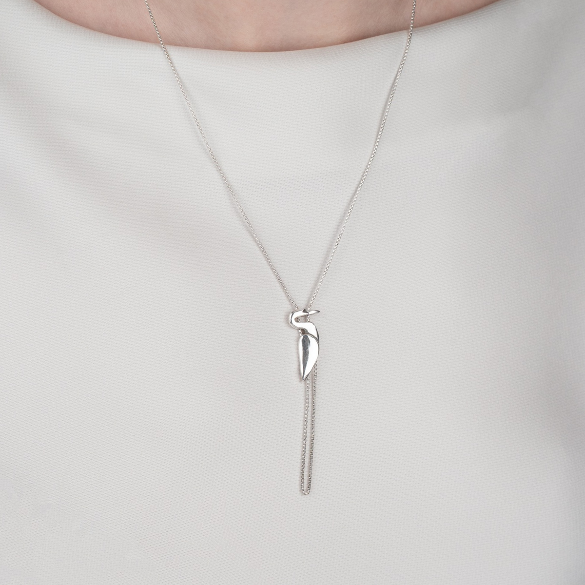 The Egret Necklace