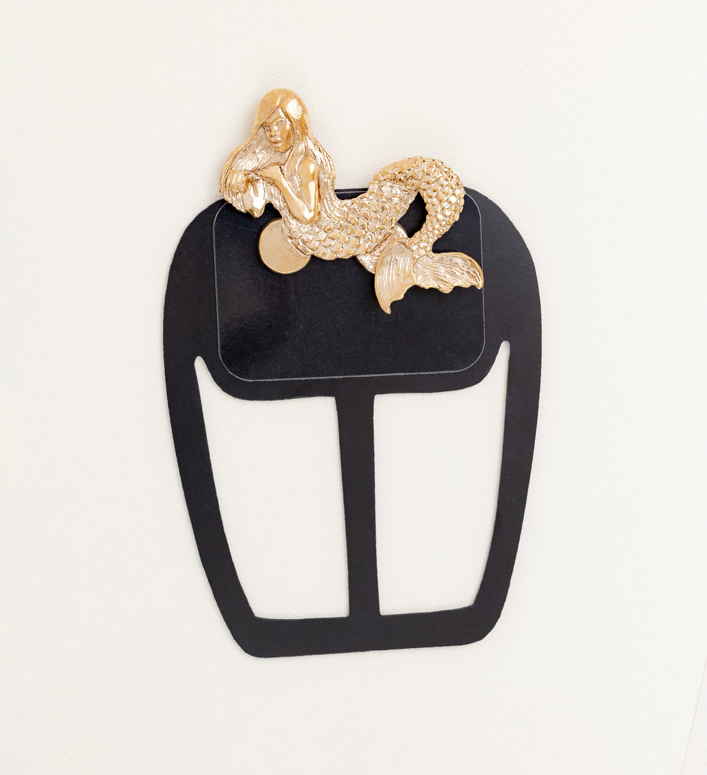 Gilded Mermaid Pocket Square™