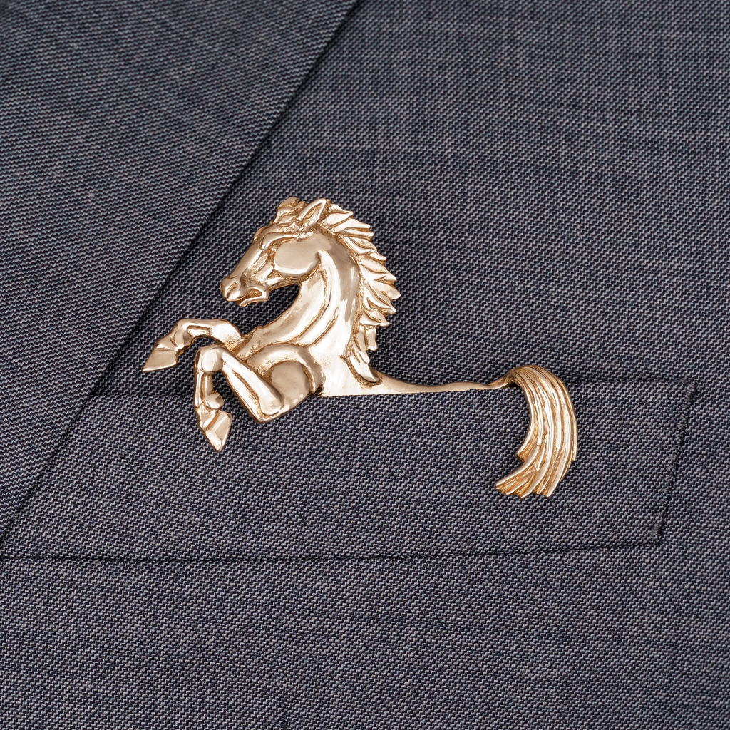 Horse Pocket Square