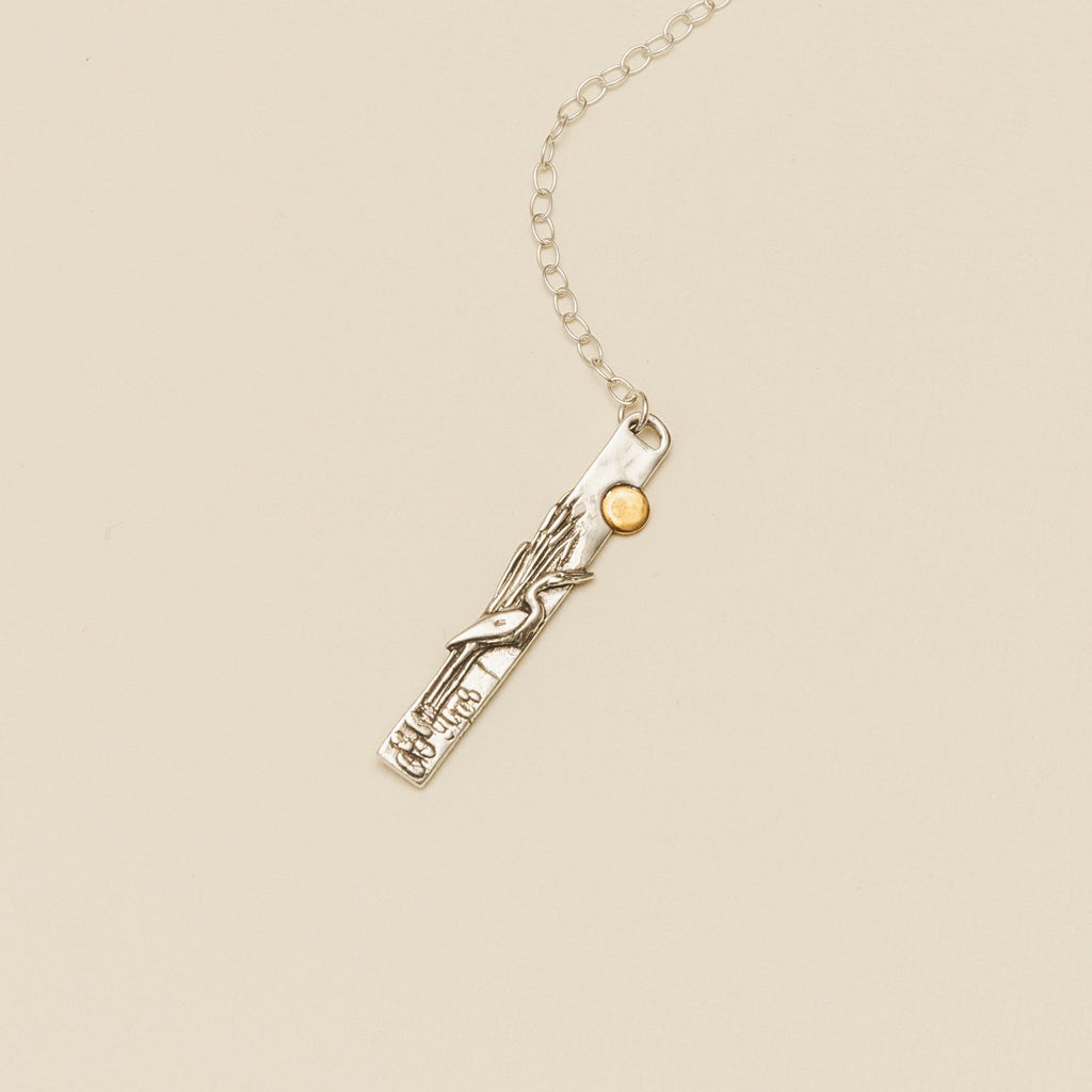 Audubon Egret Necklace