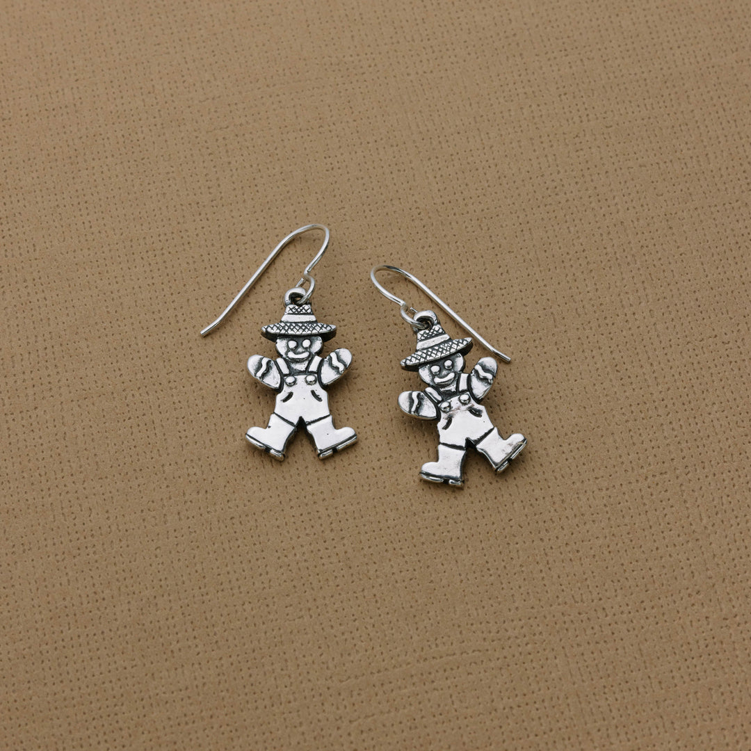 Cajun Gingerbread Man Earrings