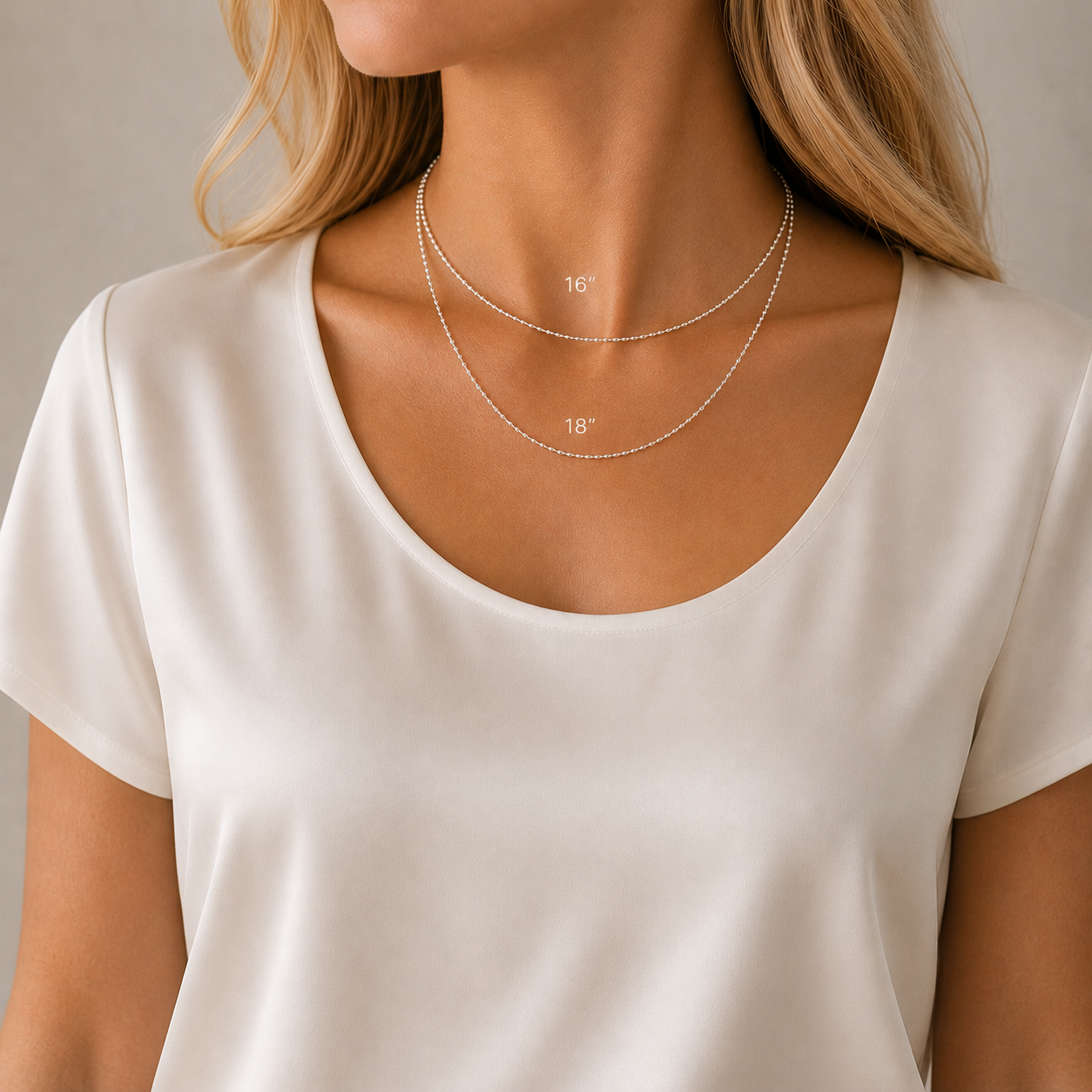 Sterling Silver Oval Bead Chain