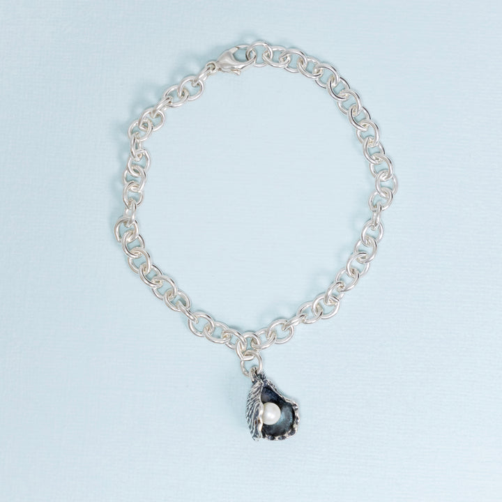 Peekaboo Pearl Oyster Bracelet