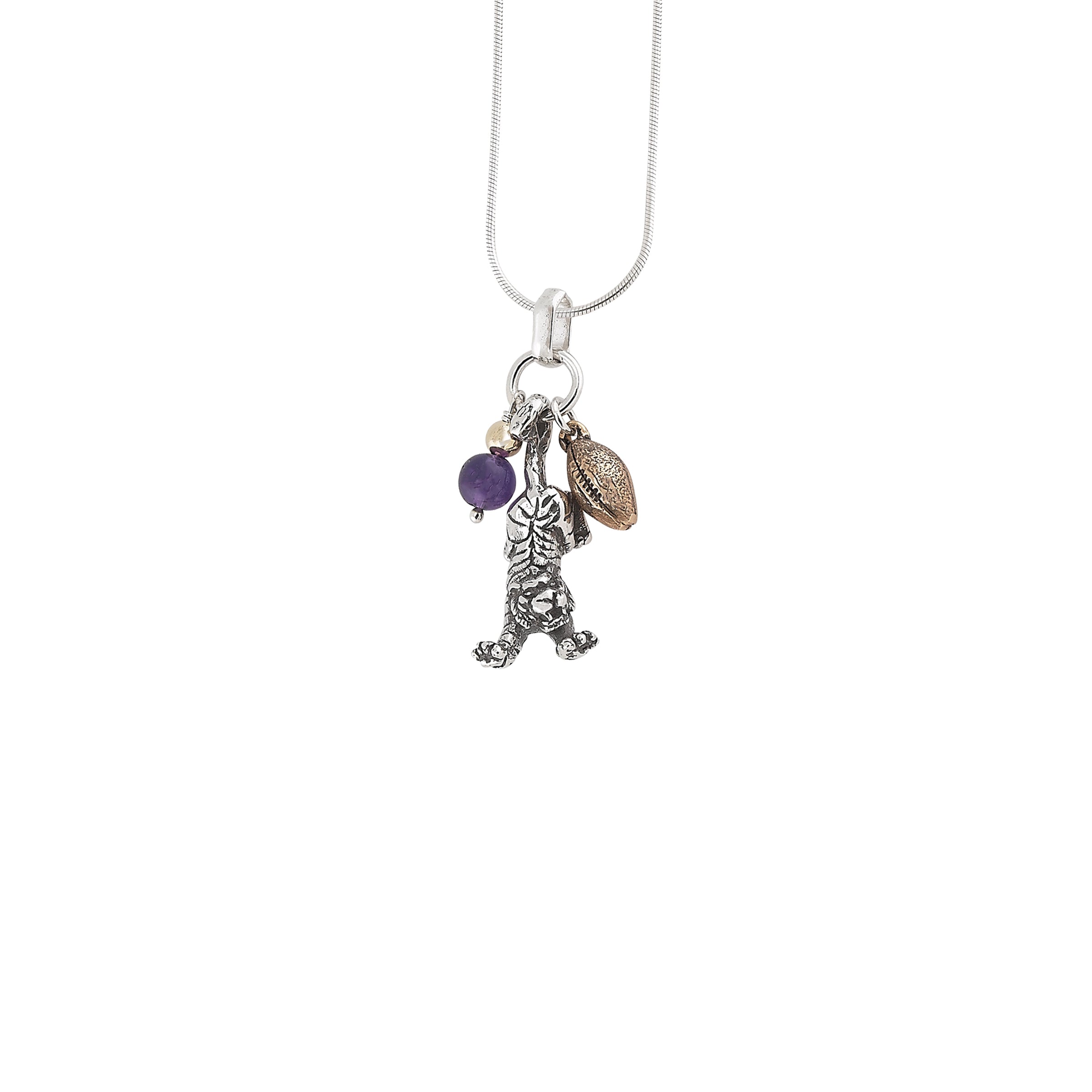 Tiger by the Tail Trio Pendant