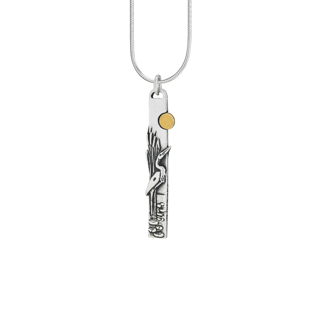 Audubon Egret Pendant