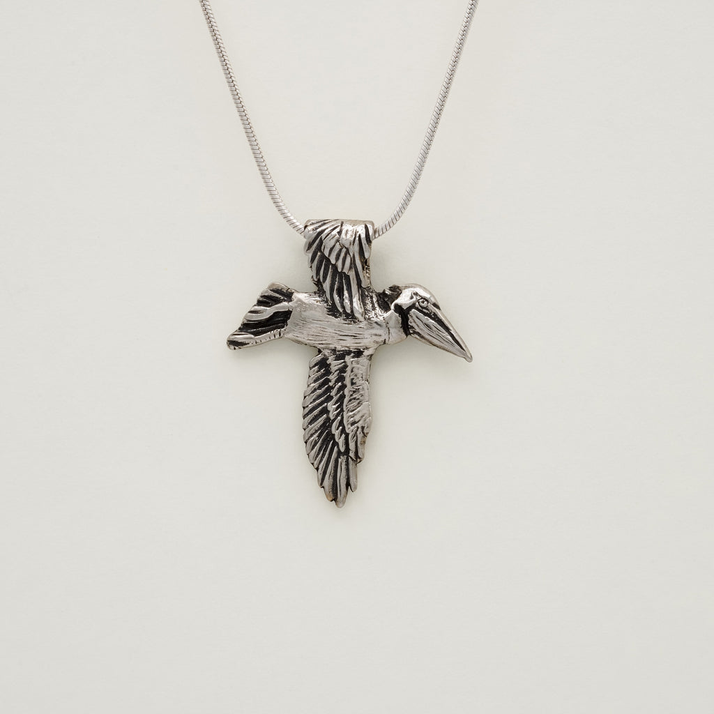 Pelican Cross Pendant