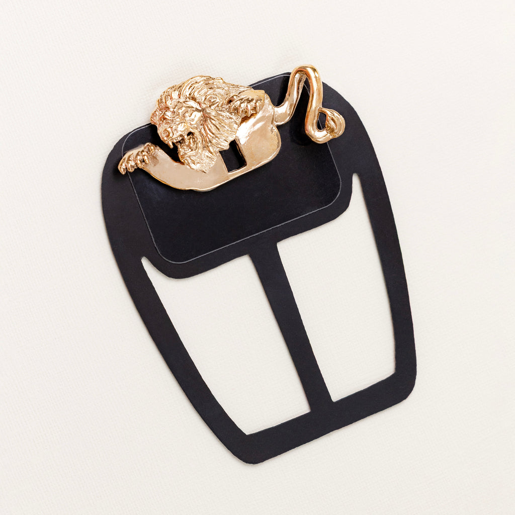 Gilded Lion Pocket Square™