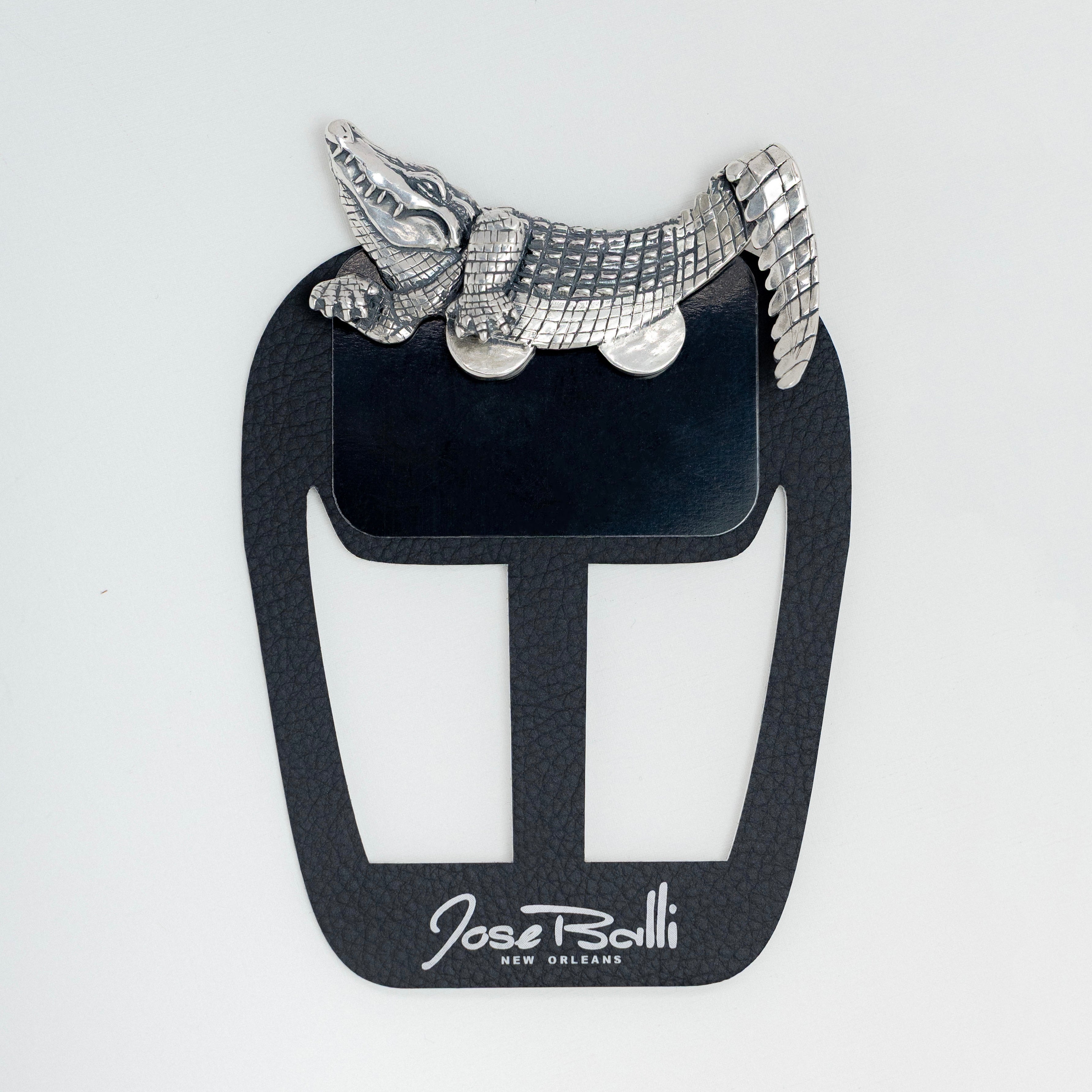 Sterling Silver Alligator Pocket Square™
