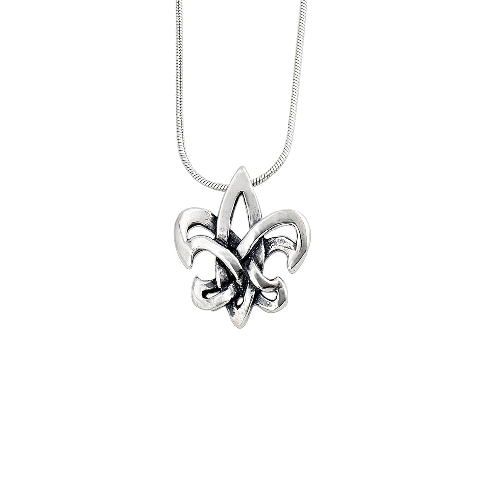 Celtic Fleur de Lis Pendant