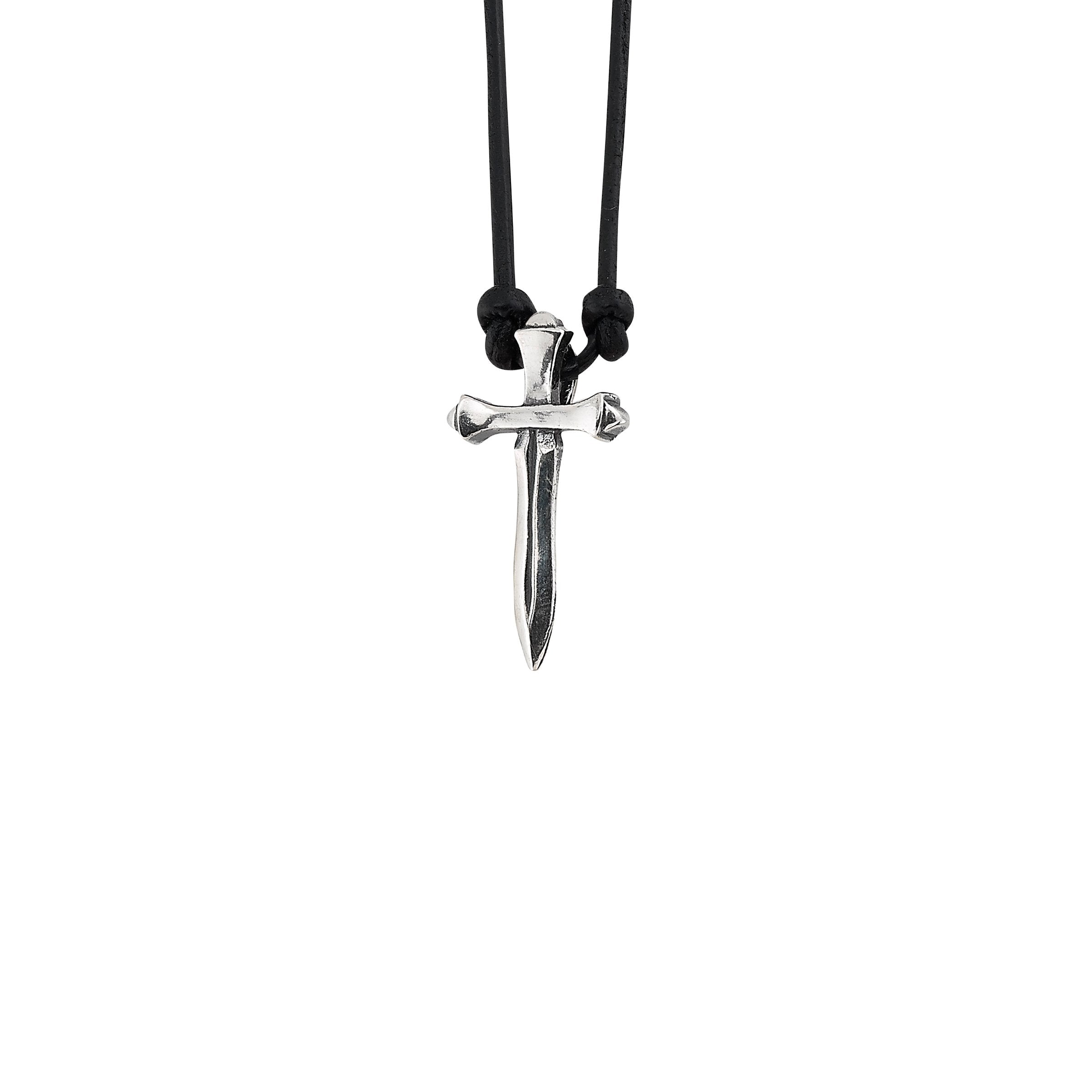 Sword of the Spirit Cross Necklace