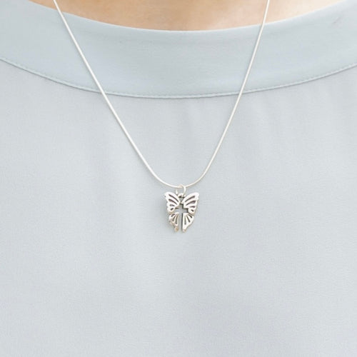Wings of Faith Butterfly Pendant