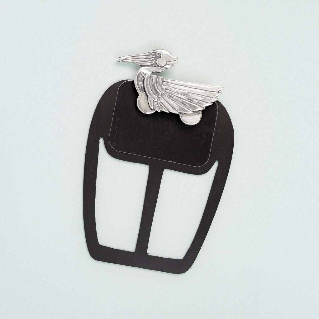 Art Deco Pelican Pocket Square™