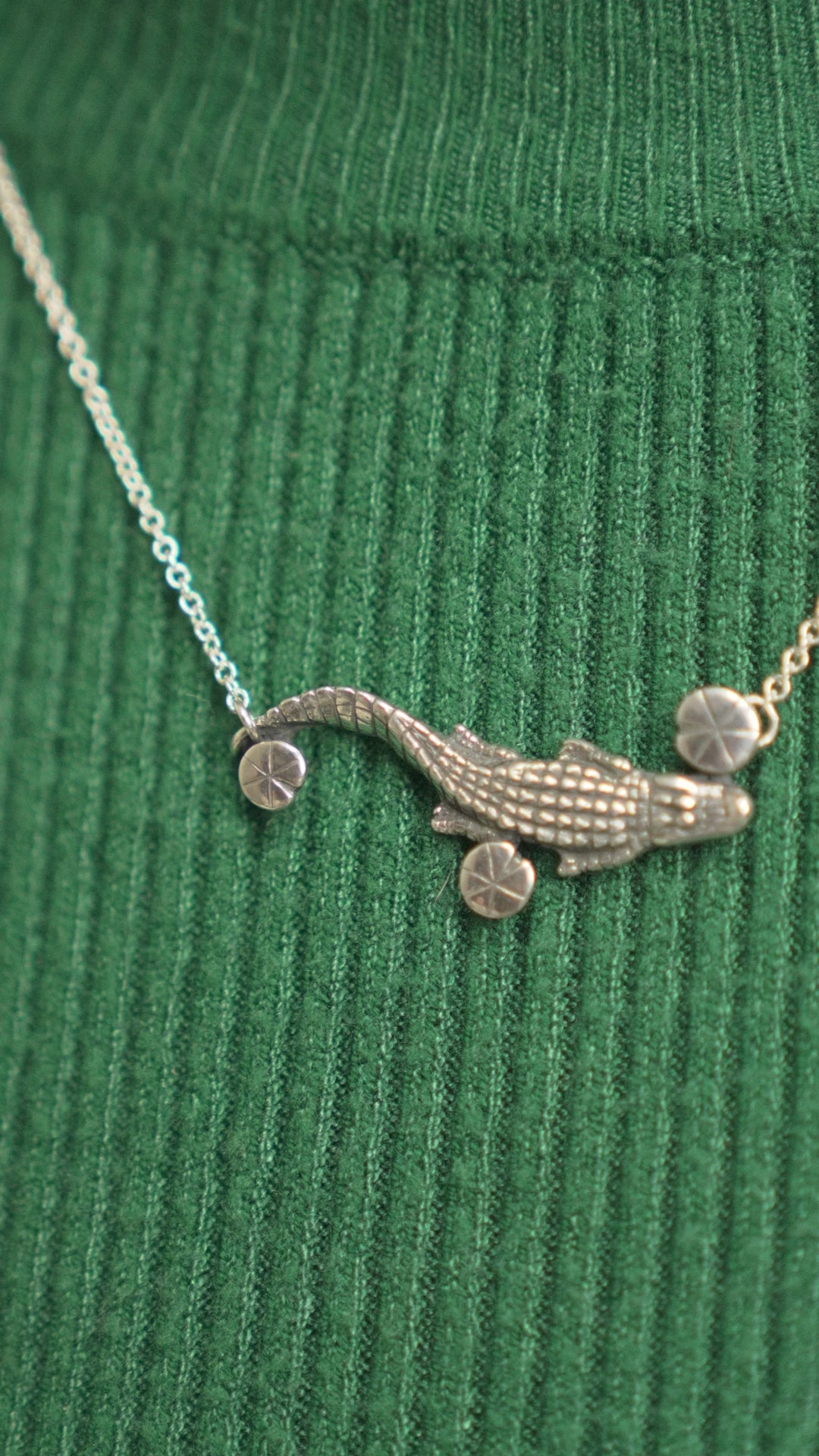 Alligator Swamp Tour Necklace