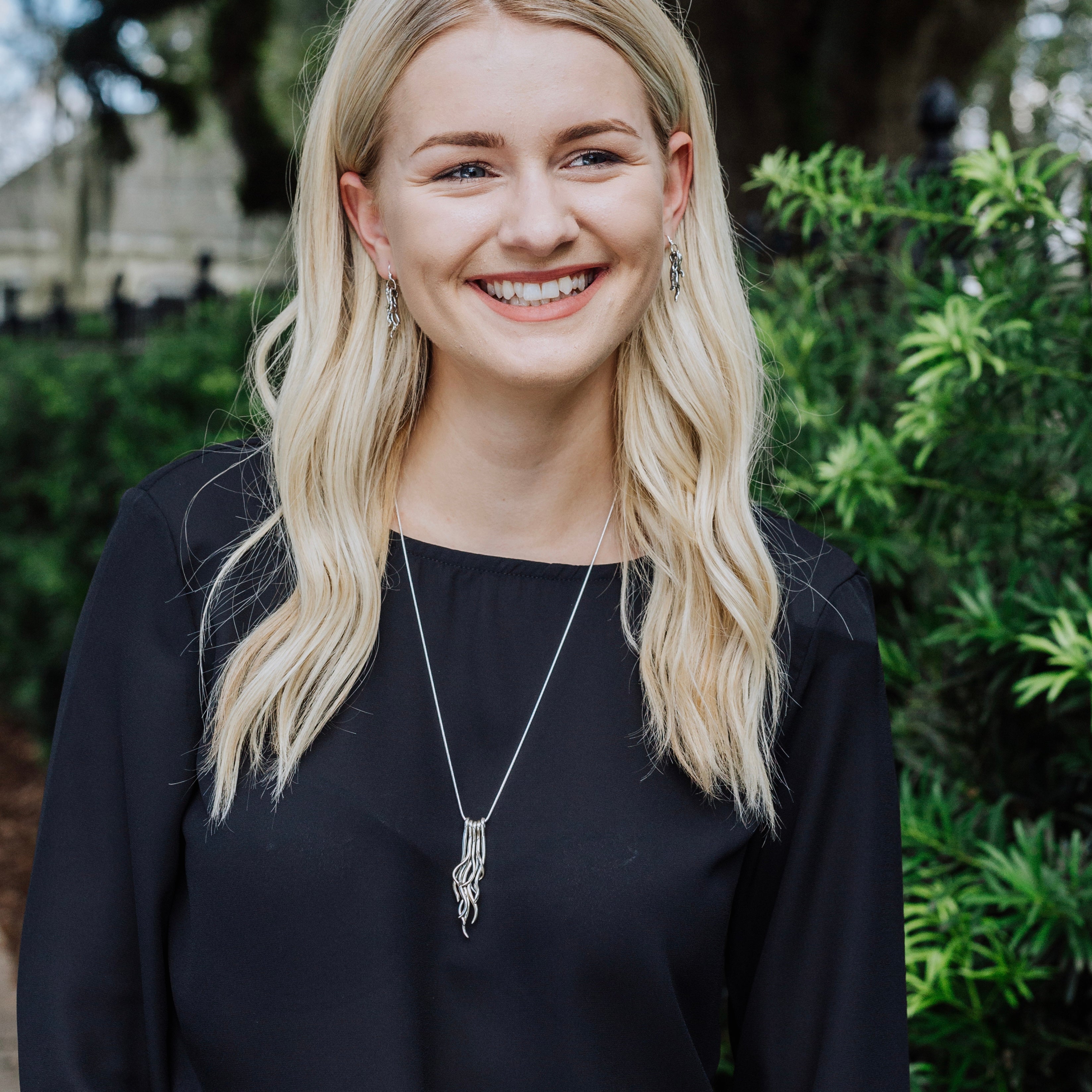 statement spanish moss pendant inspired by new orleans oak trees