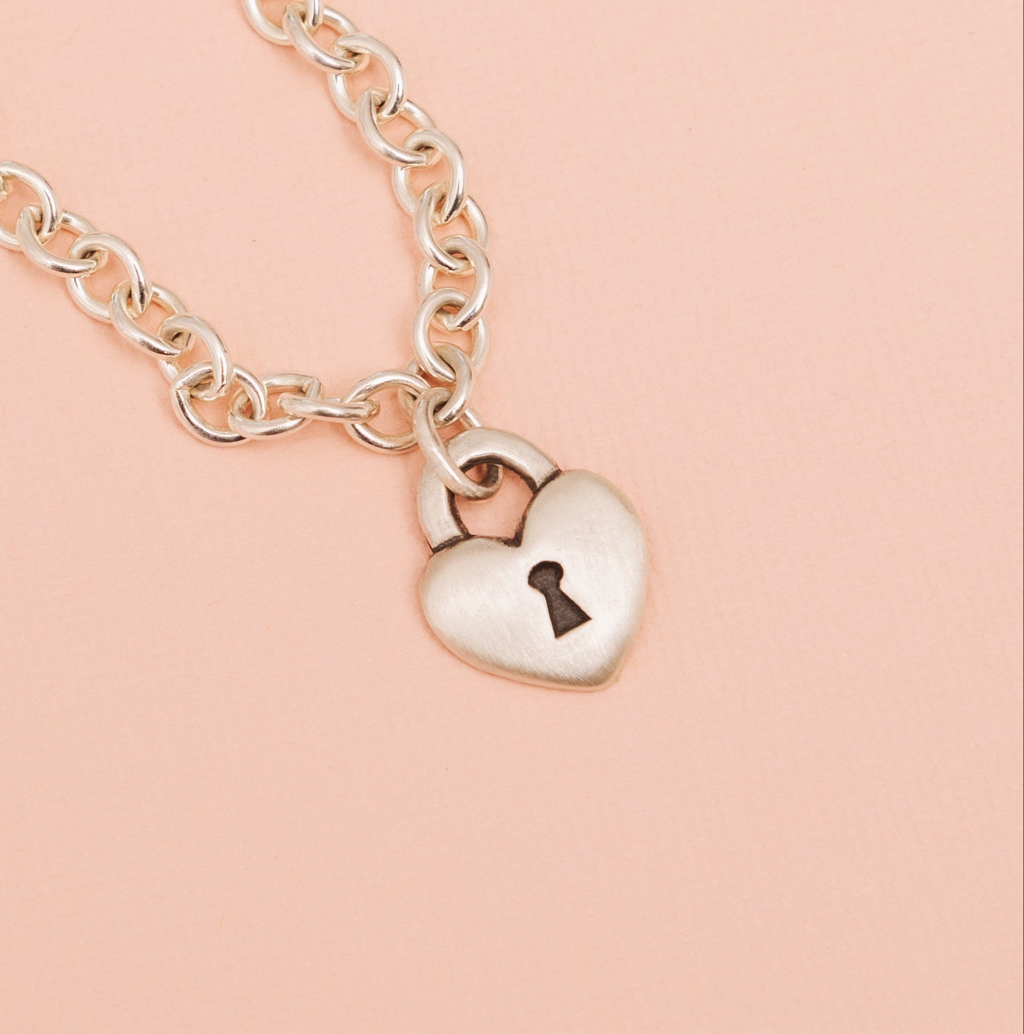 Love Lock Heart Necklace | Sterling Silver Gift – Jose Balli Jewelry