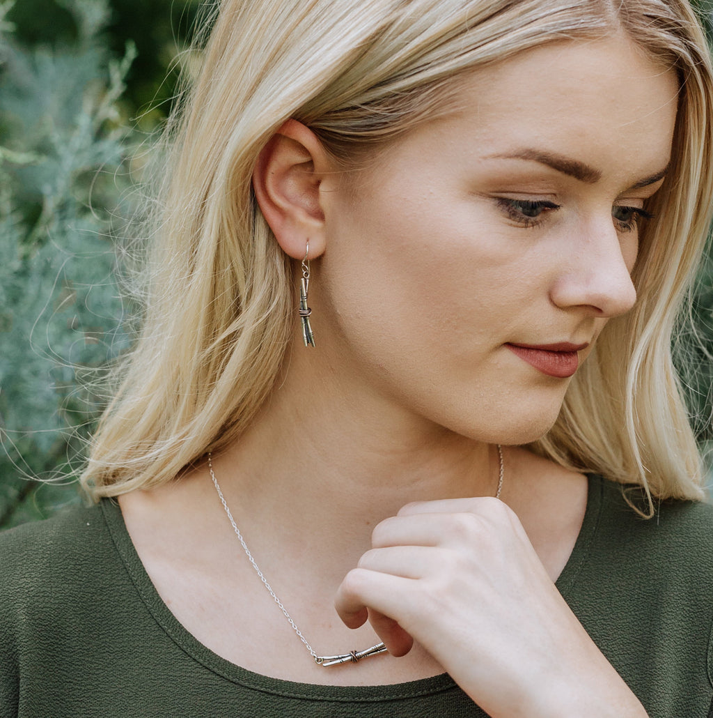 Sugarcane Earrings