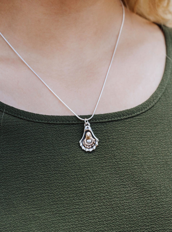 Charbroiled Oyster Pendant