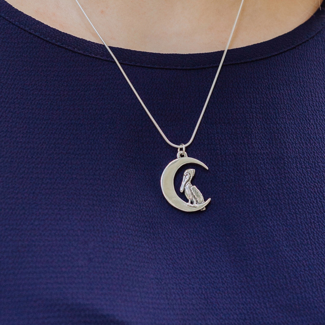 Pelican Moon Pendant