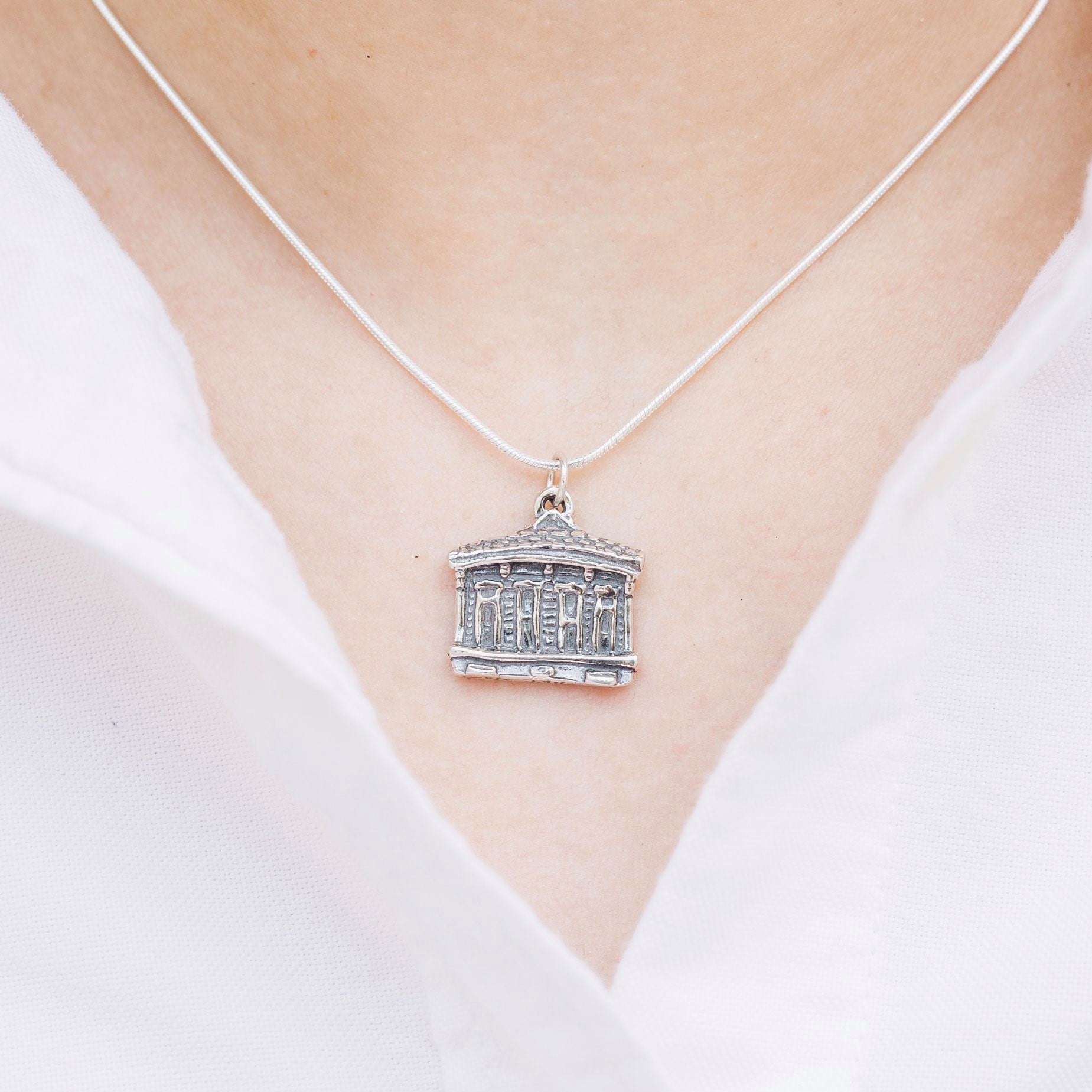 Double Shotgun House Pendant