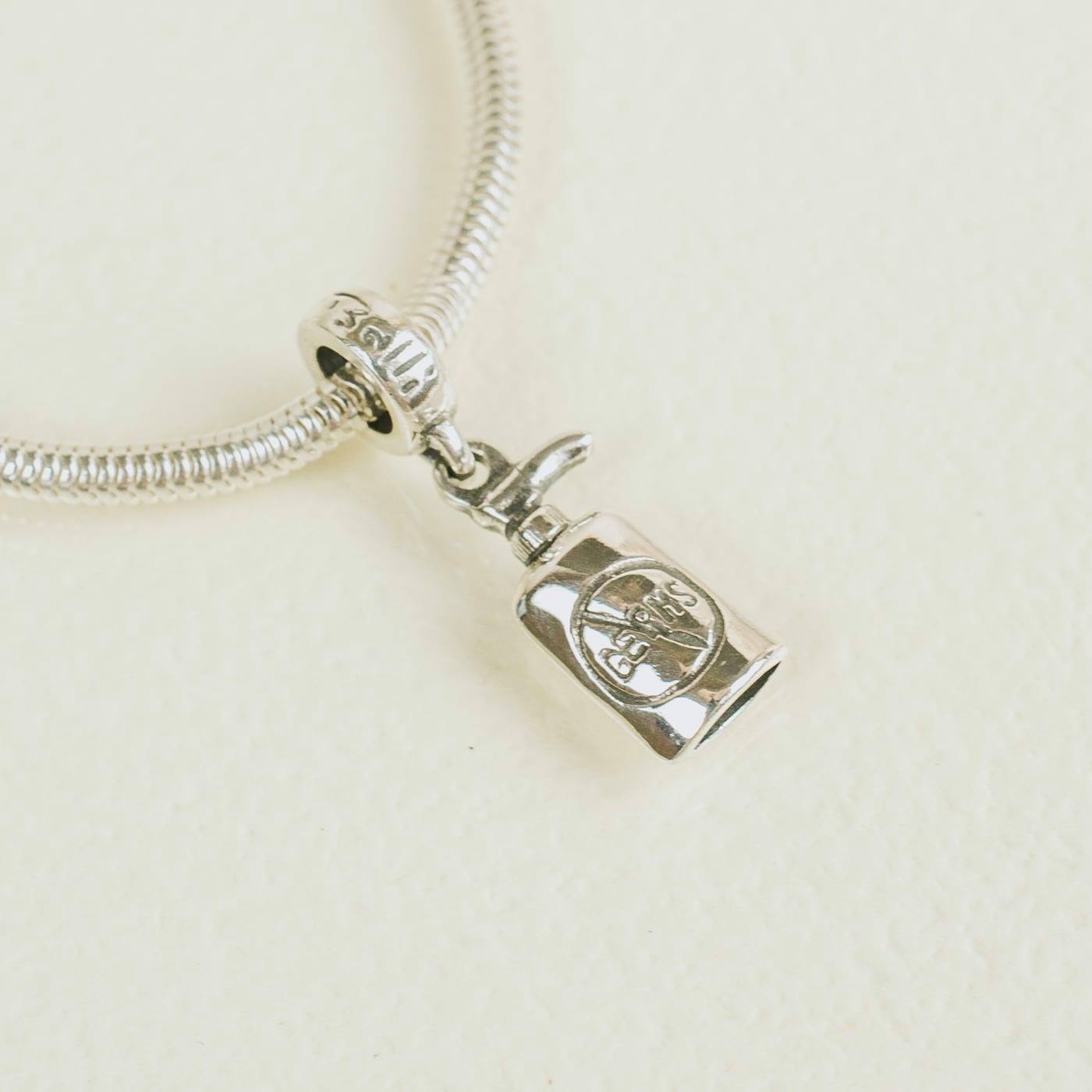 "2 per Customer" Hand Sanitizer Lagniappe Loop Charm/Pendant
